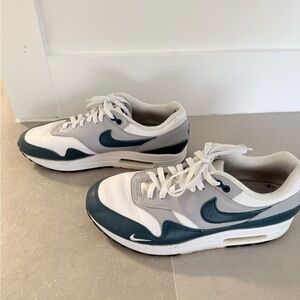 Nike Airmax 90s - purchased at Kith - White and Teal Sneakers